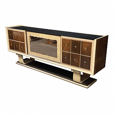 Art Déco sideboard in lacquered wood by Paolo Buffa, 1940s