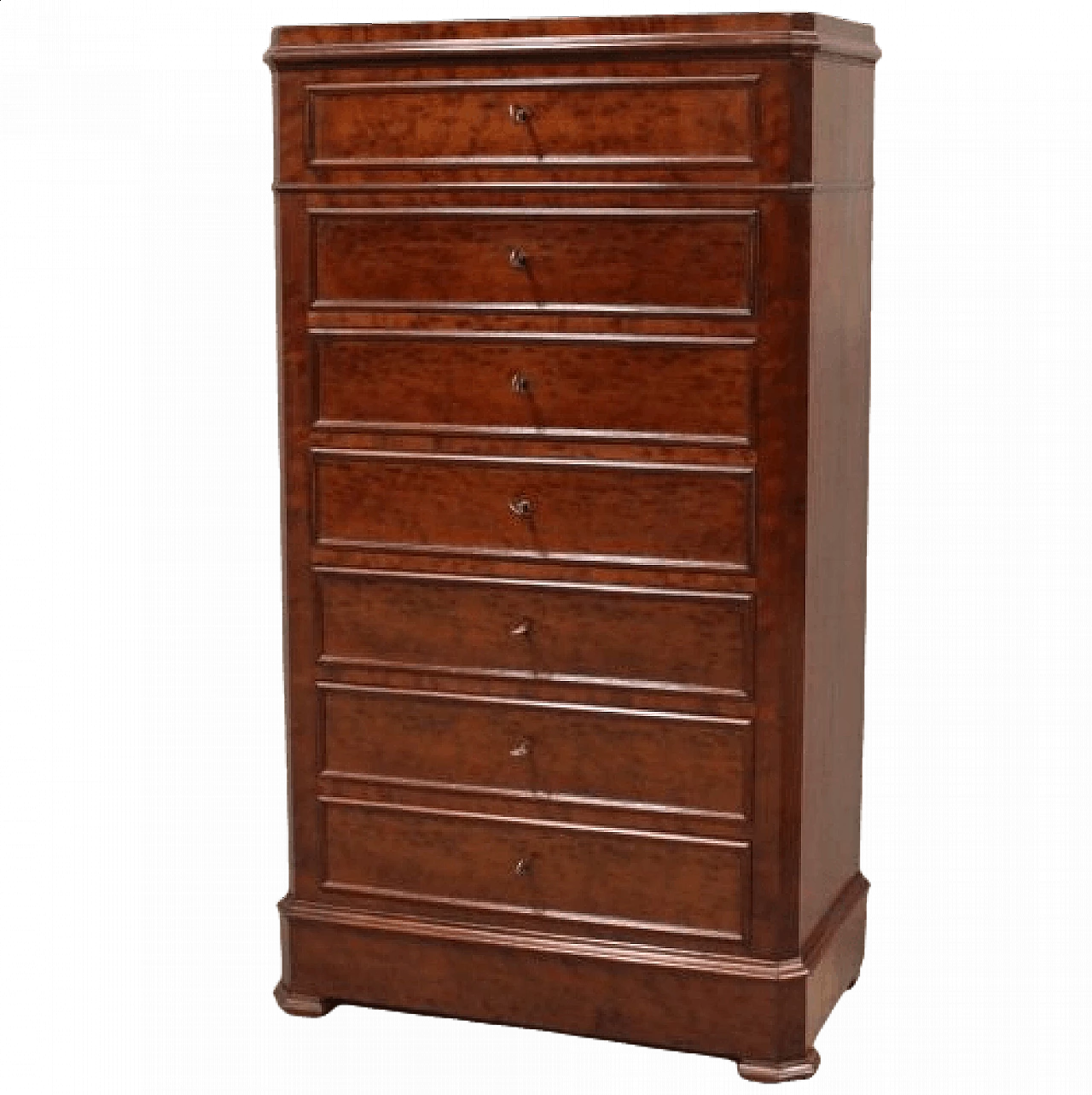 Cassettiera settimino in mogano, '800 1377029