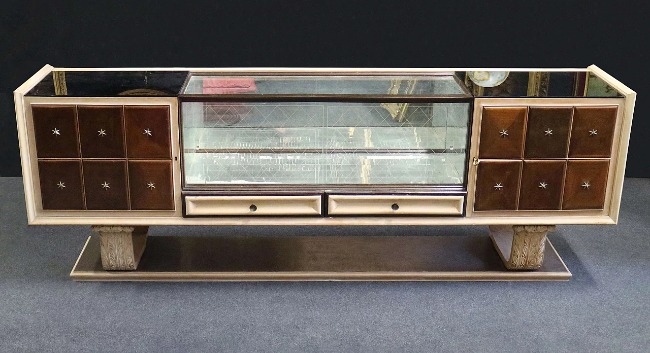 Credenza Art Decò di Paolo Buffa, anni '40 1377265