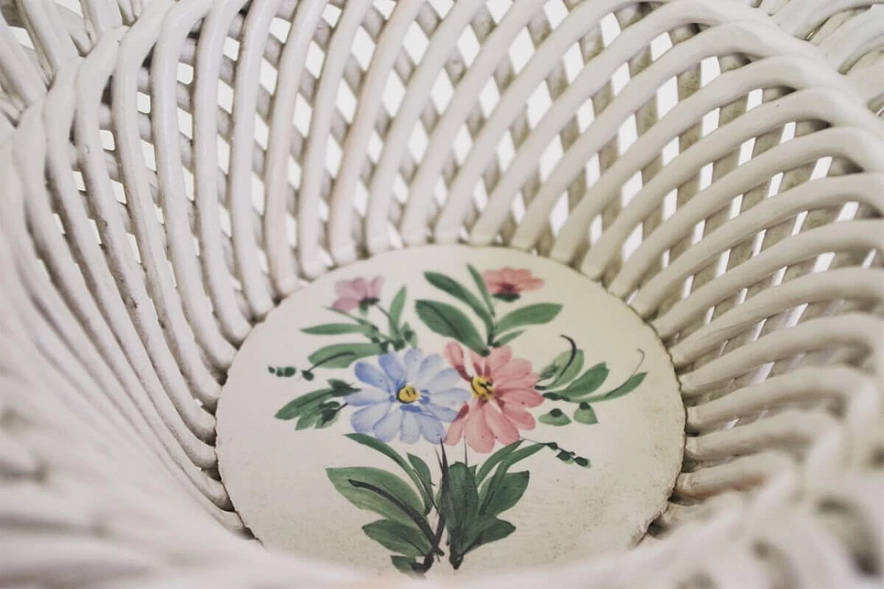 Pair of Bassano ceramic centrepiece bowls, 1960s 1377359