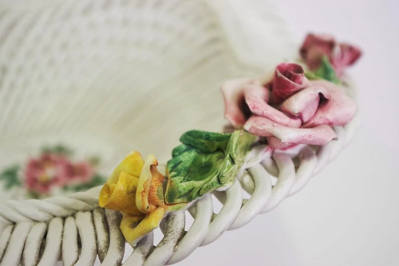 Pair of Bassano ceramic centrepiece bowls, 1960s 1377361