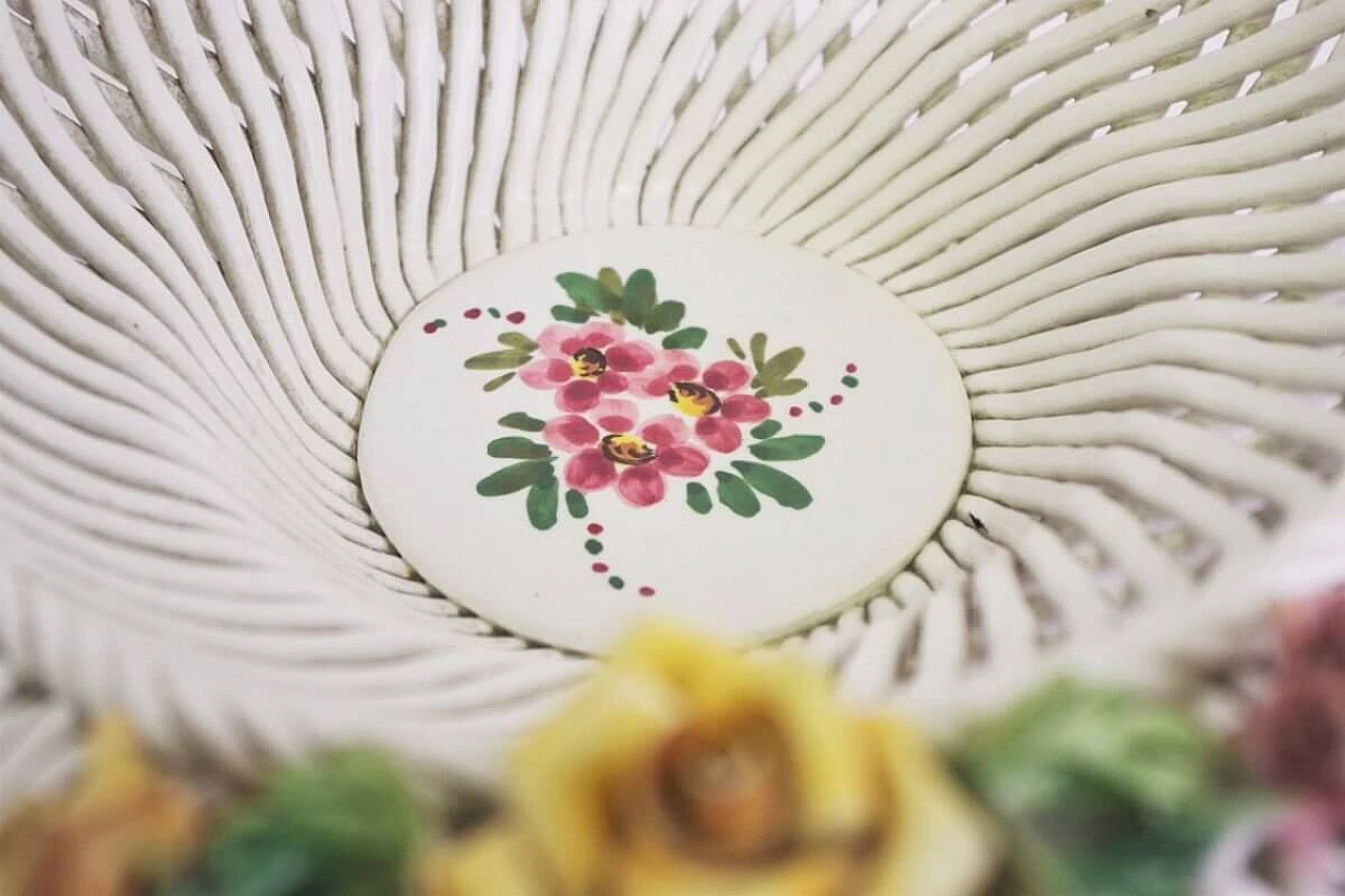 Pair of Bassano ceramic centrepiece bowls, 1960s 1377362