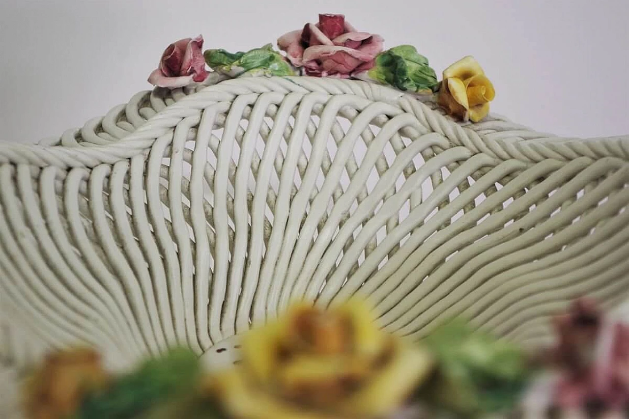 Pair of Bassano ceramic centrepiece bowls, 1960s 1377363