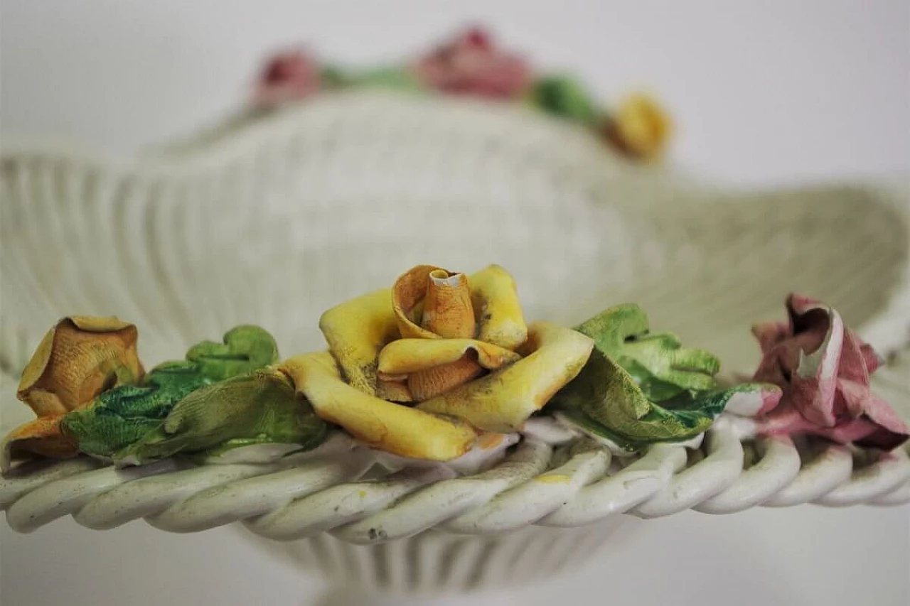 Pair of Bassano ceramic centrepiece bowls, 1960s 1377364