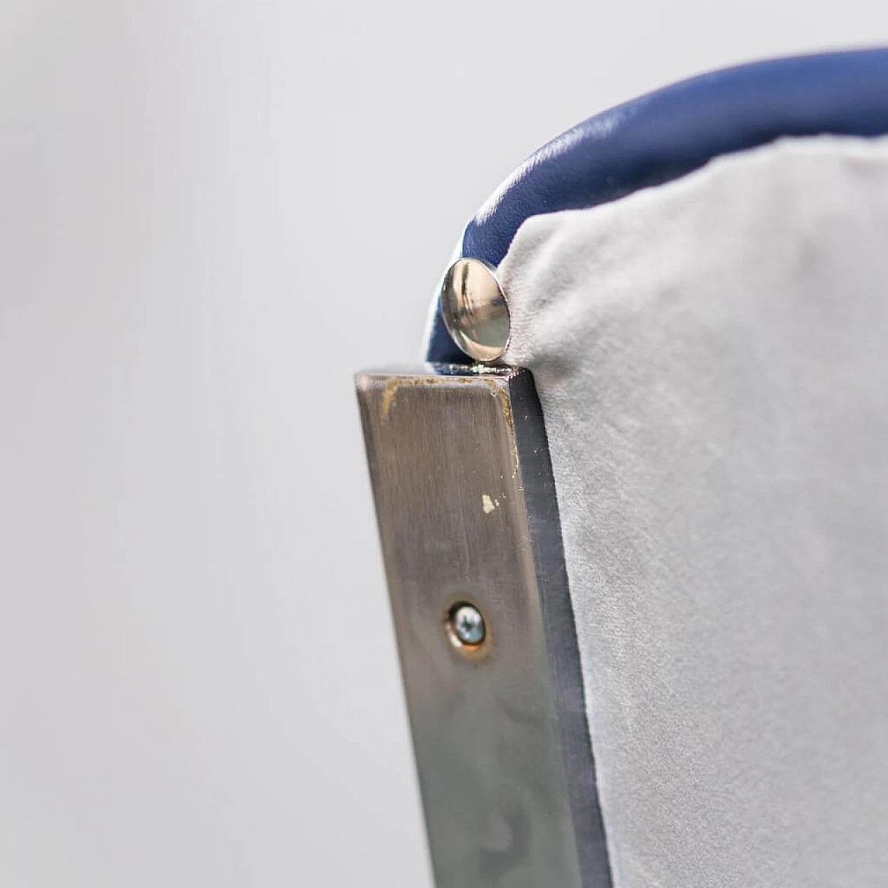 4 Sedie in ecopelle e velluto, anni '70 1377436