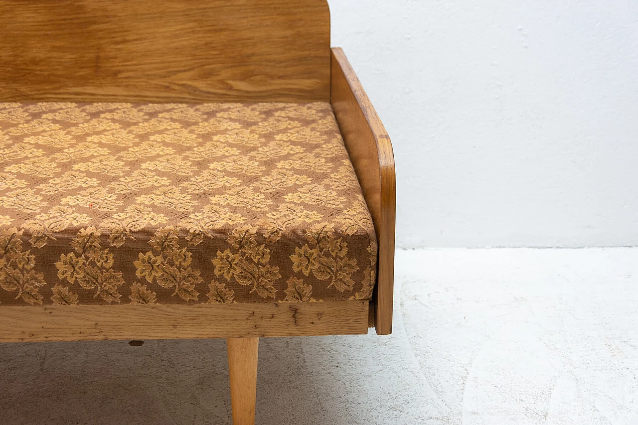 Folding sofa daybed by Interier Praha, 1960s 1377608