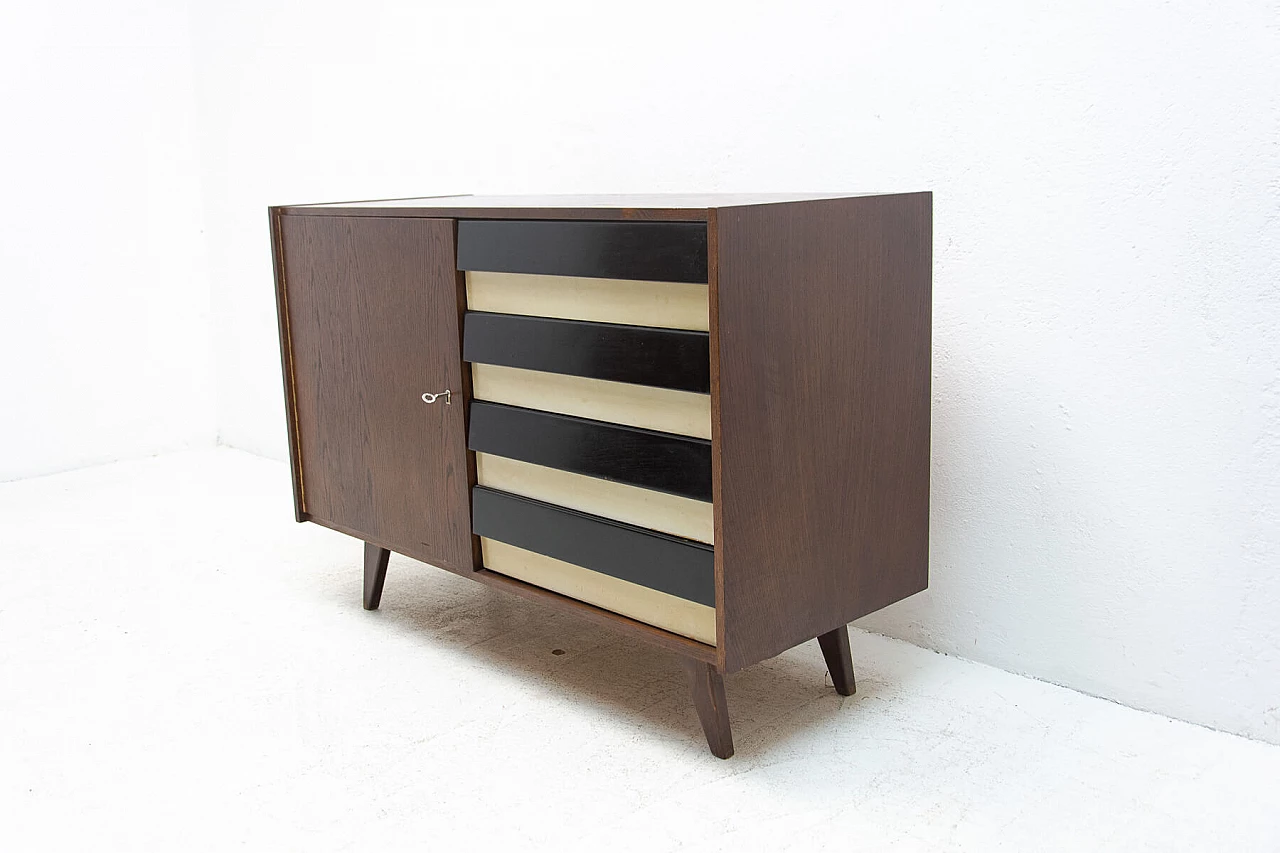 Czechoslovak dresser U-458 by Jiri Jiroutek, 1960s 1377646