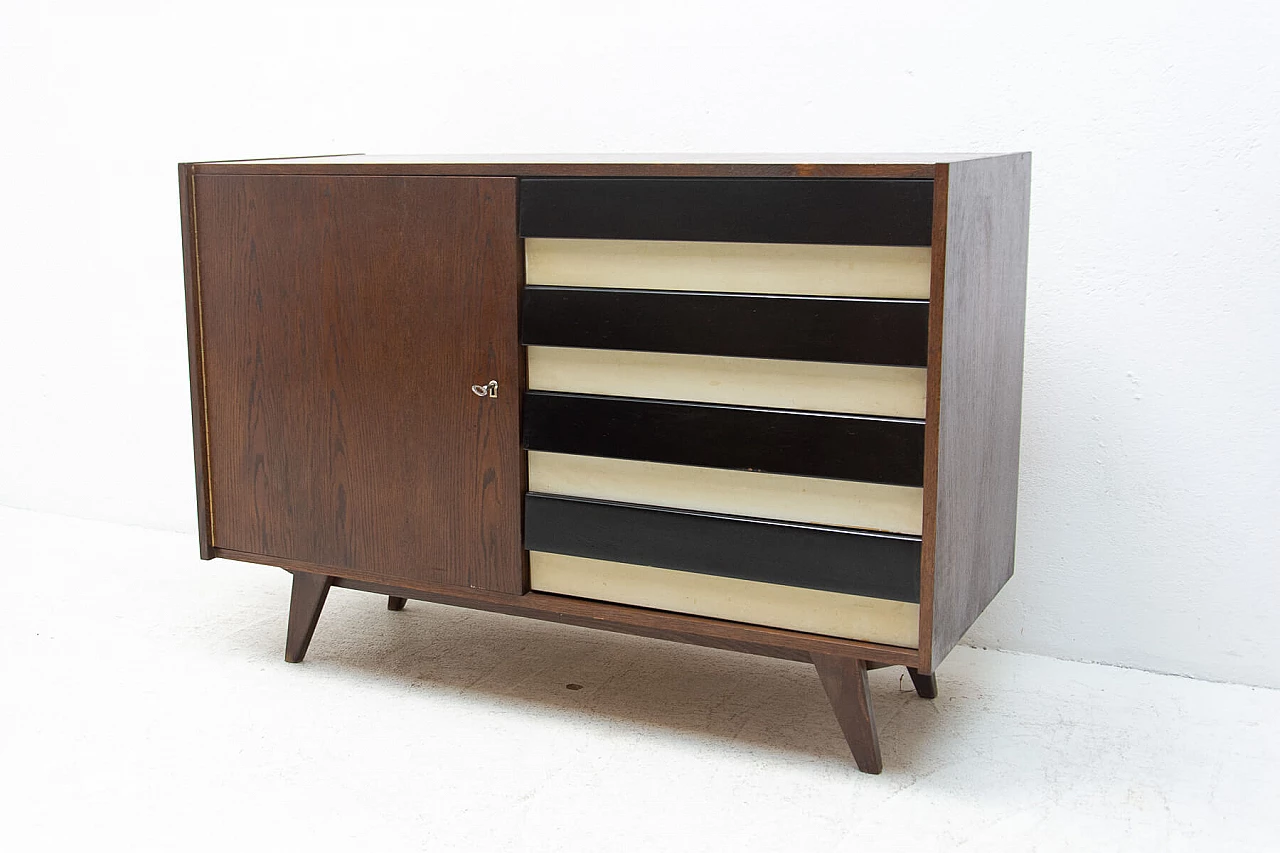 Czechoslovak dresser U-458 by Jiri Jiroutek, 1960s 1377663