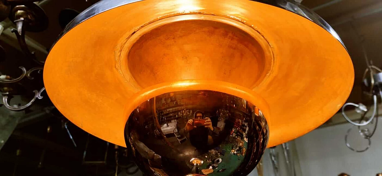 Lampada a doppia illuminazione, anni '50 1377744