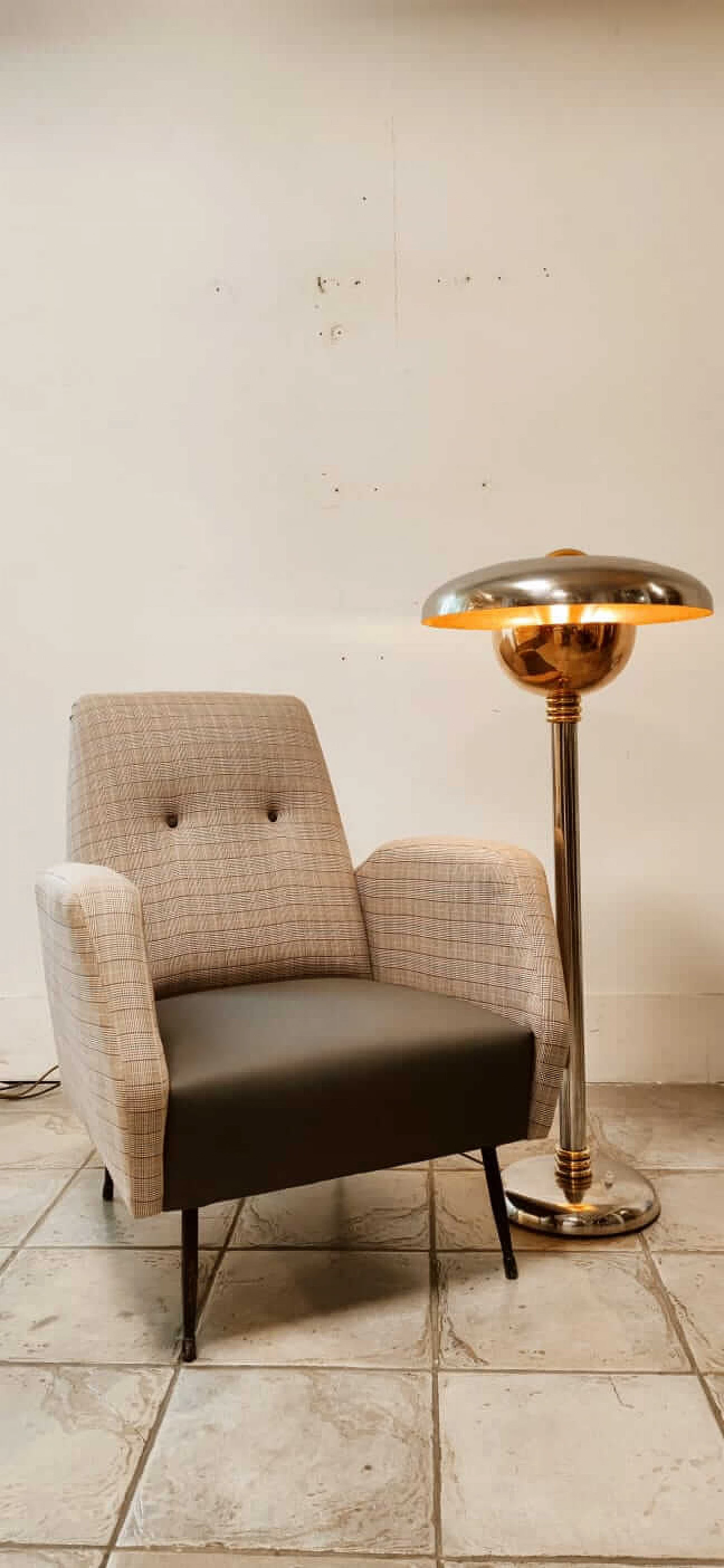 Lampada a doppia illuminazione, anni '50 1377746