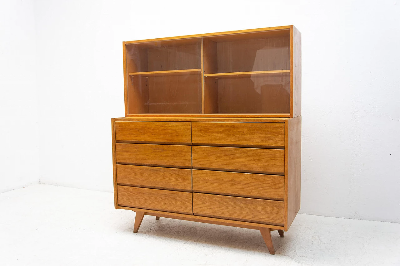 U-453 Bookcase by Jiří Jiroutek for Interier Praha, 1960s 1377999