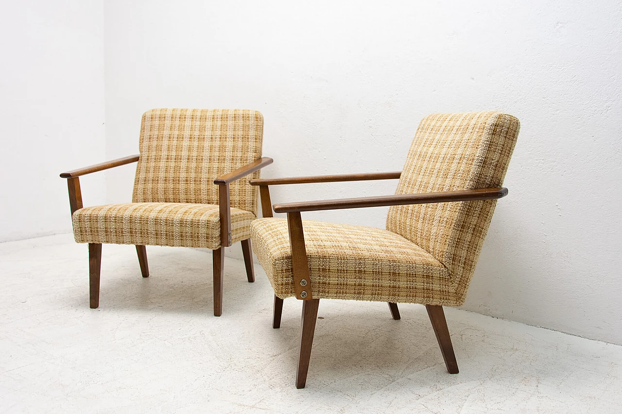 Czechoslovakian armchairs by Tatra Nábytok, 1960s 1378023