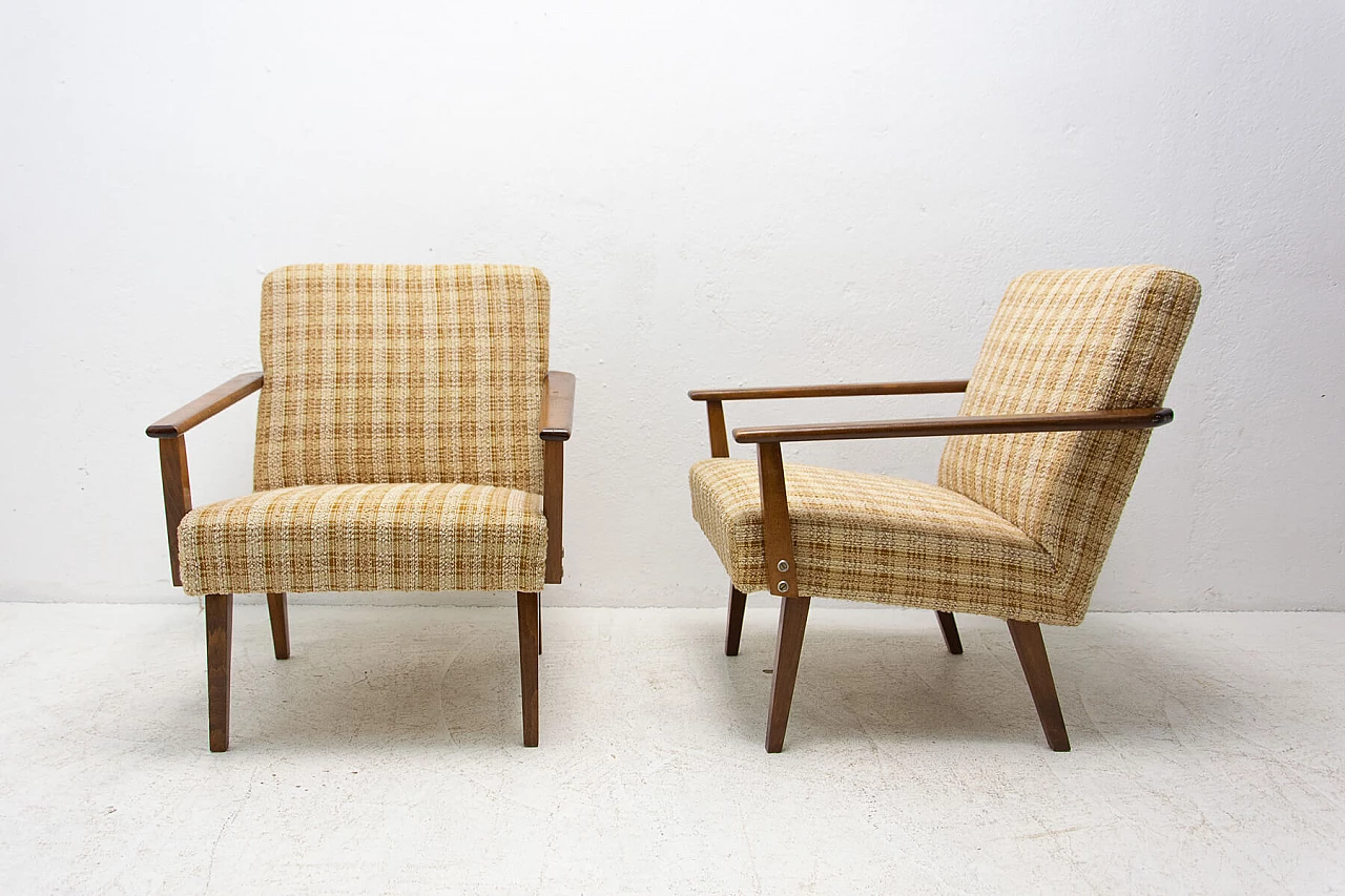 Czechoslovakian armchairs by Tatra Nábytok, 1960s 1378025