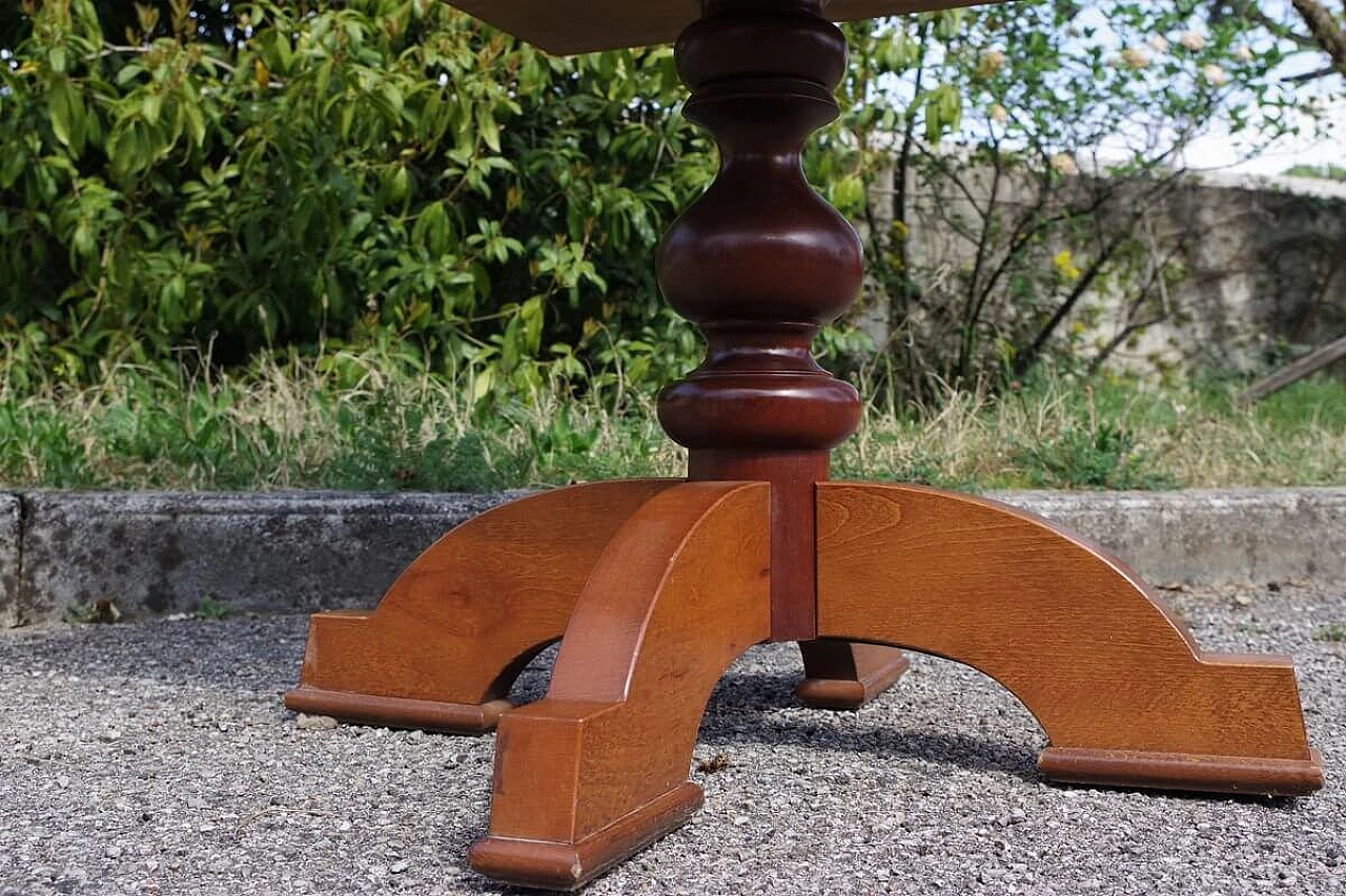 Swivel beech bookcase, 1950s 1378284