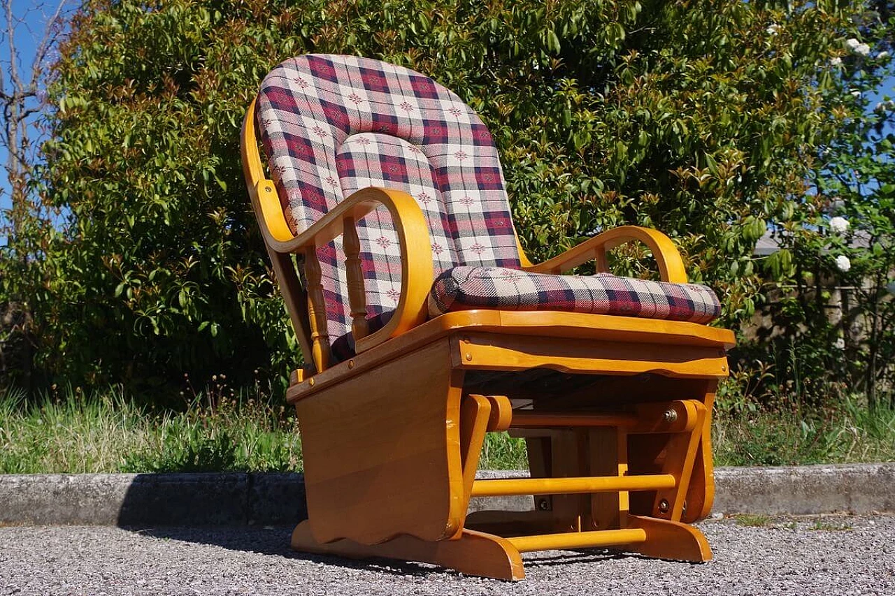 Pine rocking chair, 1970s 1378833