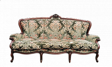 Baroque three-seater sofa, 1970s