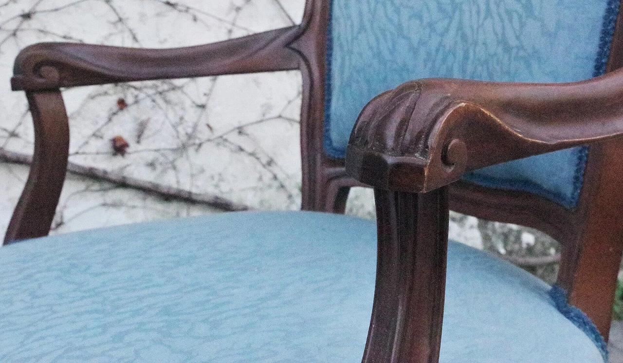 Sedia da pranzo in stile Luigi Filippo, anni '70 1379258