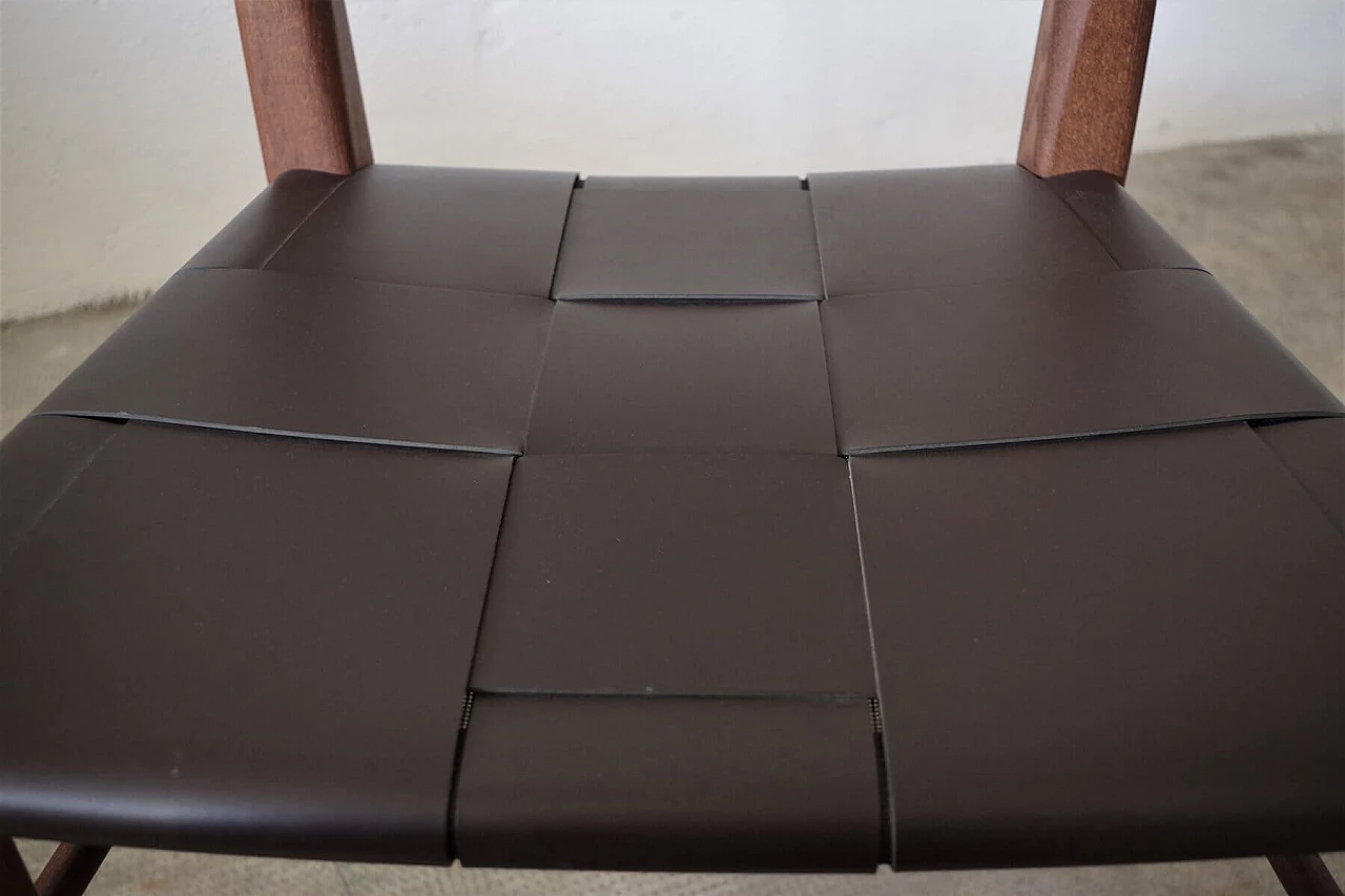 Coppia di sedie da pranzo di Billiani in frassino, anni 2000 1379285