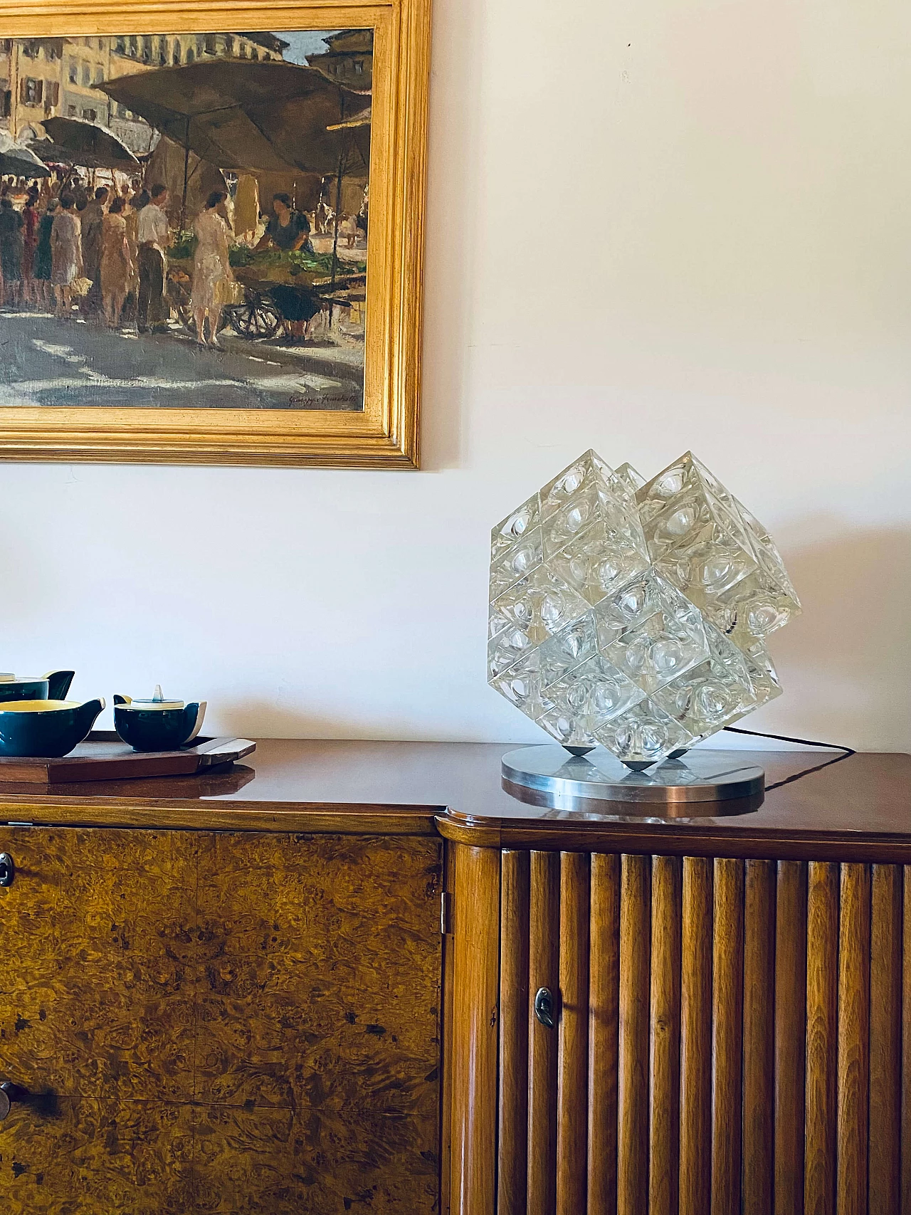 Table lamp Eclisse by Albano Poli for Poliarte, 1968 1379431