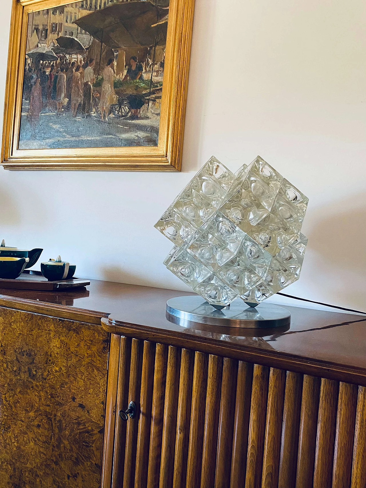 Table lamp Eclisse by Albano Poli for Poliarte, 1968 1379434