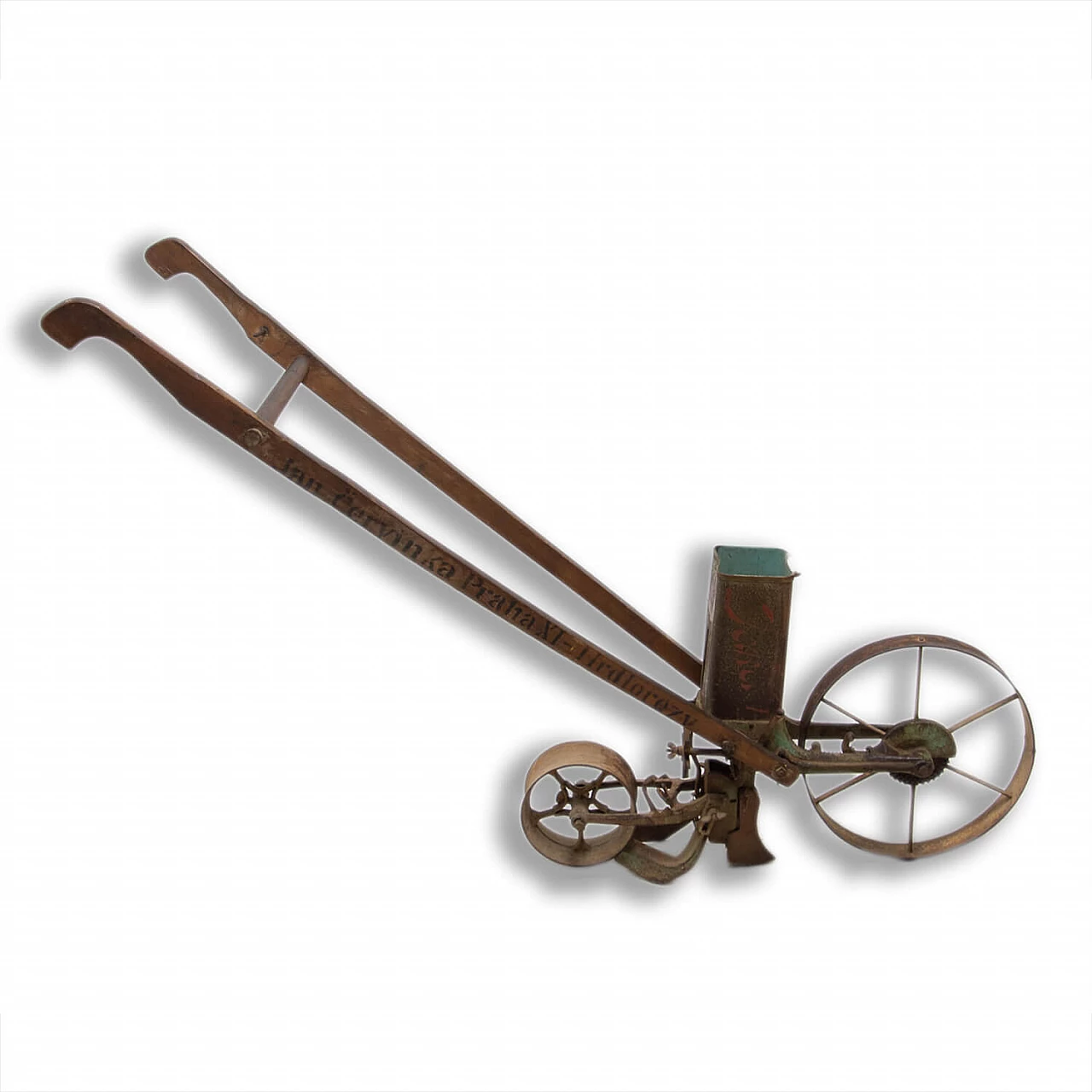 Austrian single-row manual seed drill, early 1900s 1379510