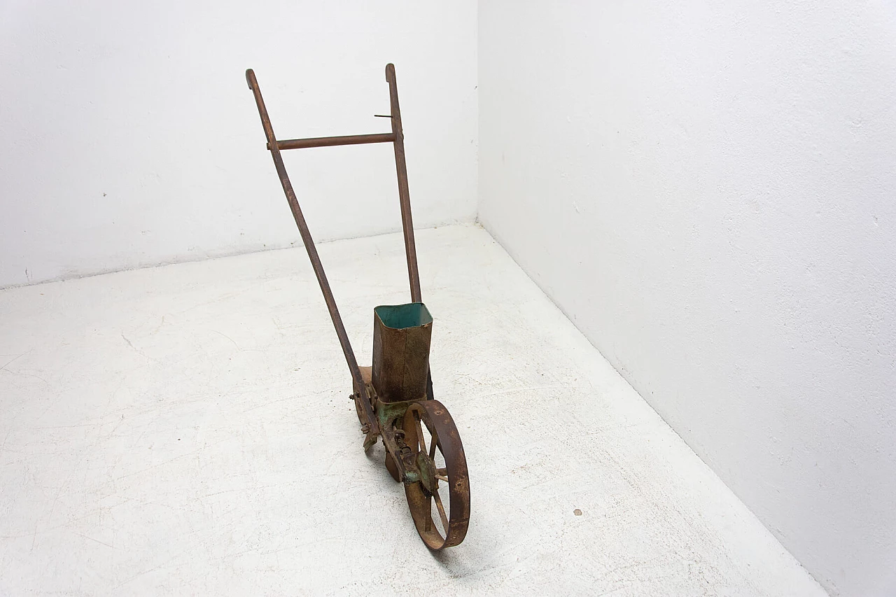 Austrian single-row manual seed drill, early 1900s 1379515