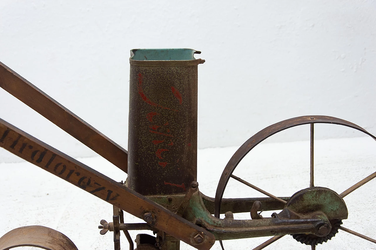 Austrian single-row manual seed drill, early 1900s 1379518