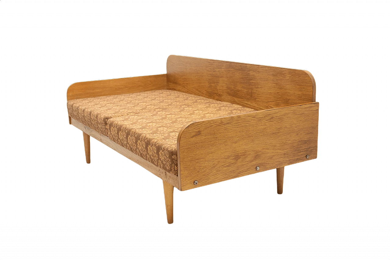 Folding sofa daybed by Interier Praha, 1960s 1379613
