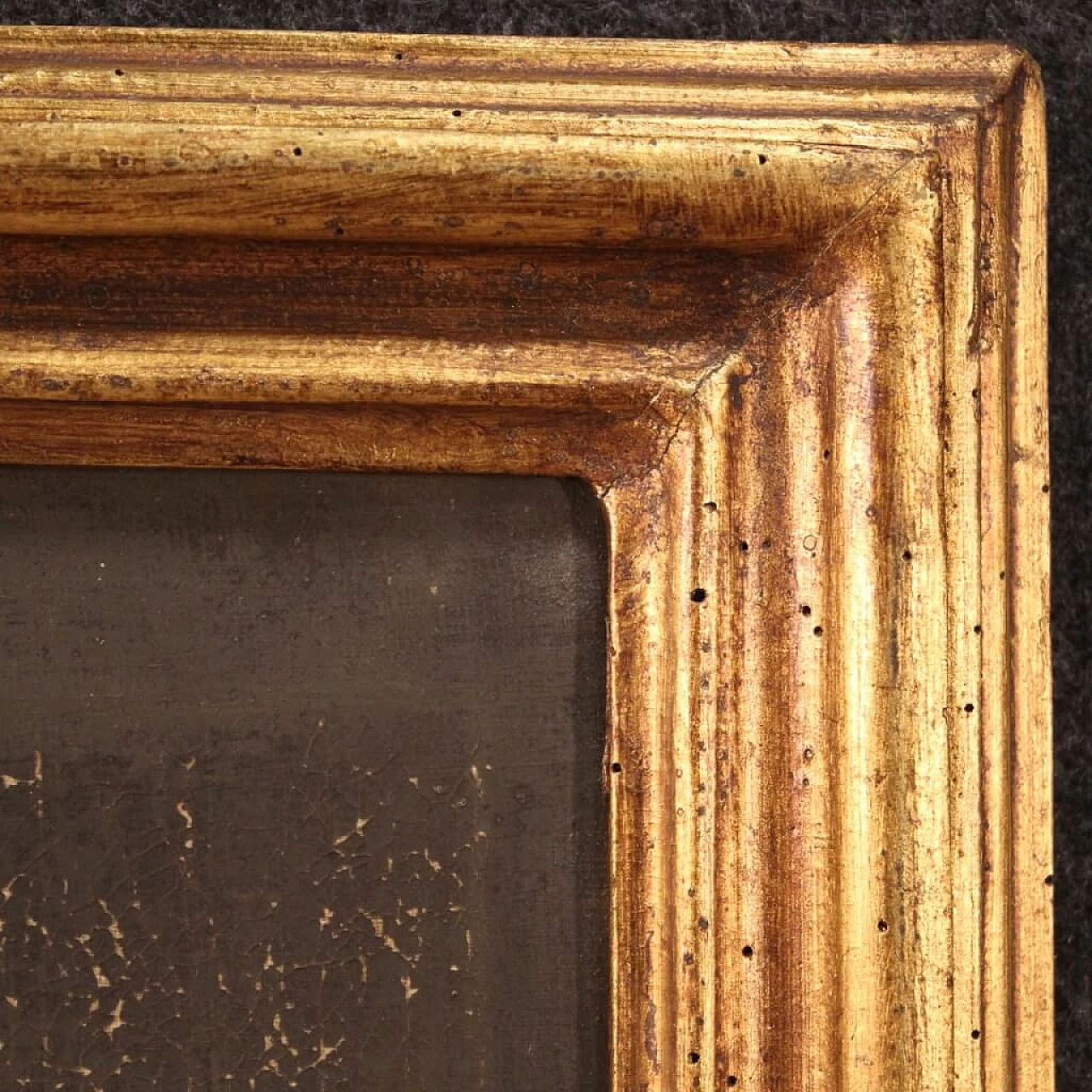 Ritratto di donna anziana, dipinto italiano olio su tela, '800 1379622