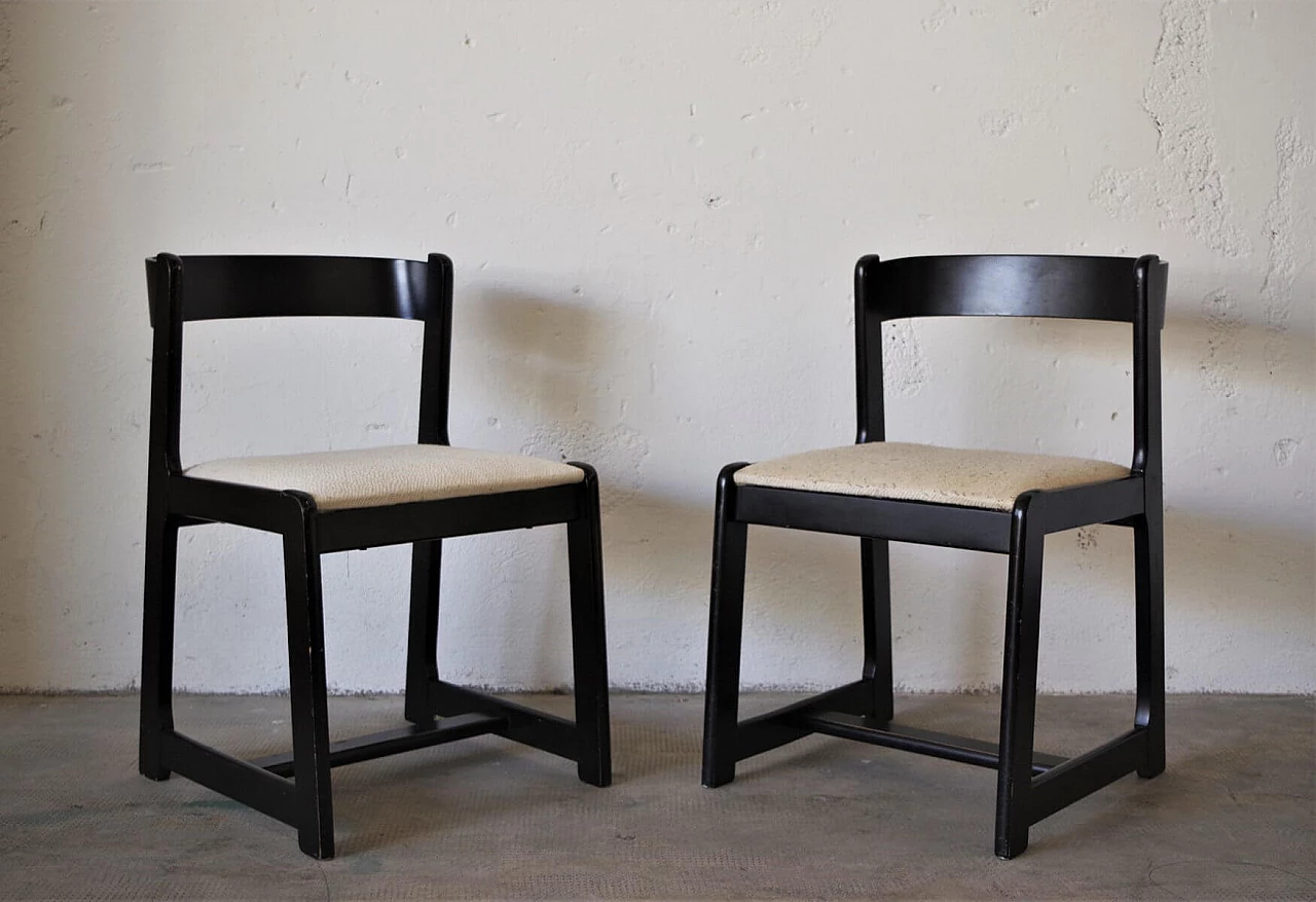 Pair of dining chairs by Mario Sabot, 1970s 1379702