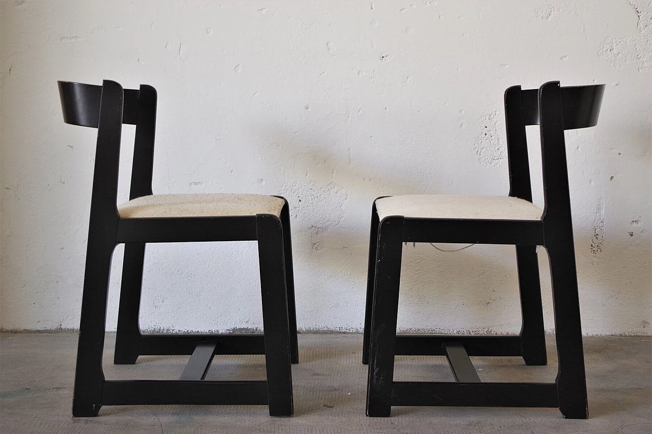 Pair of dining chairs by Mario Sabot, 1970s 1379704