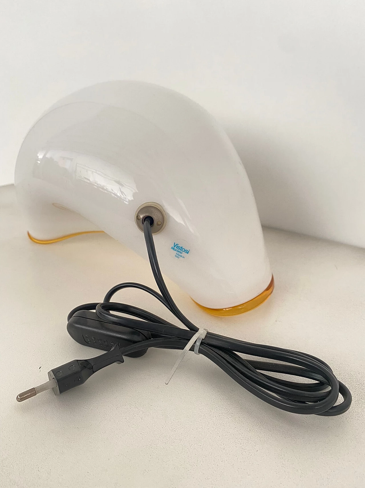 Orsea glass table lamp by Vistosi, 70s 1379816