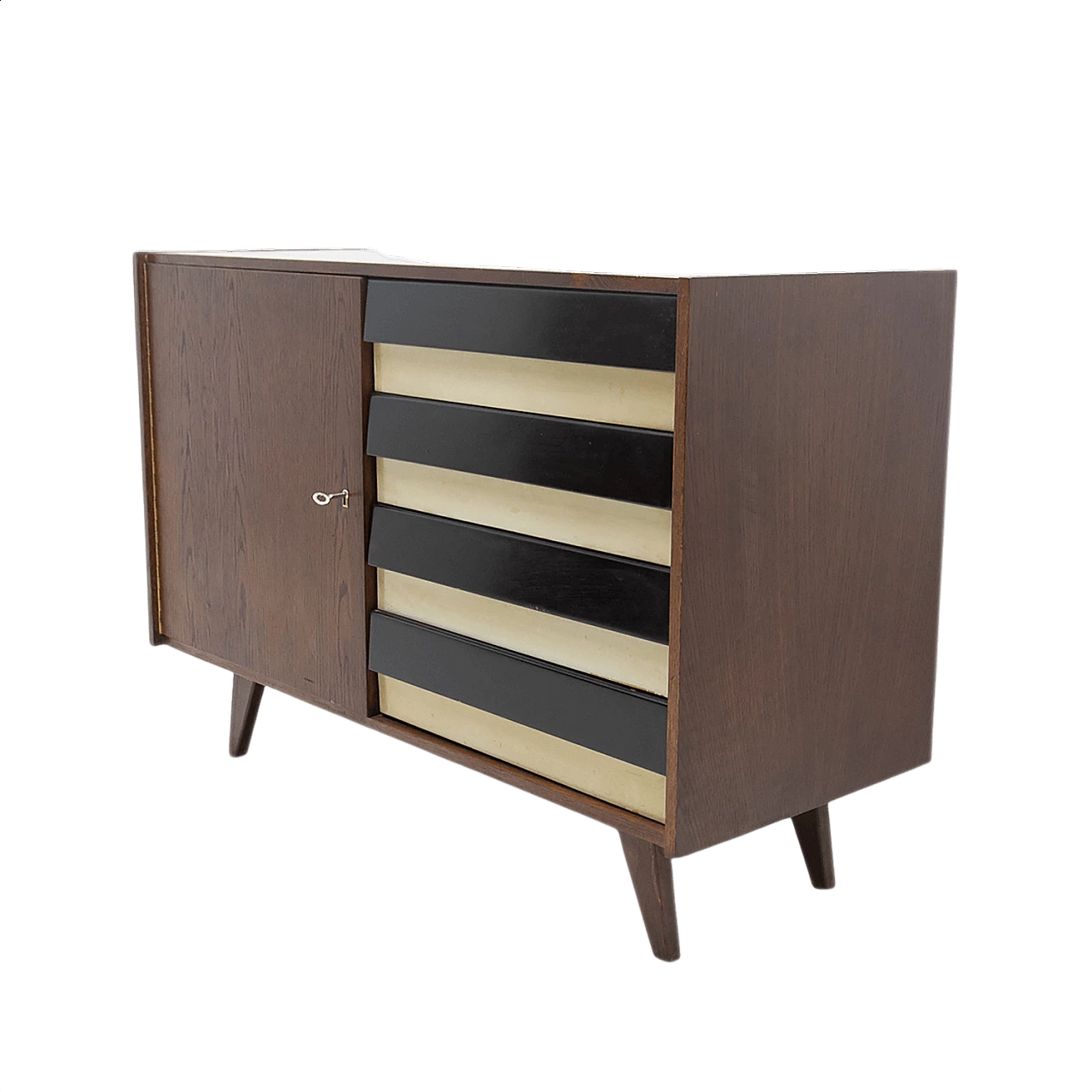 Czechoslovak dresser U-458 by Jiri Jiroutek, 1960s 1379850