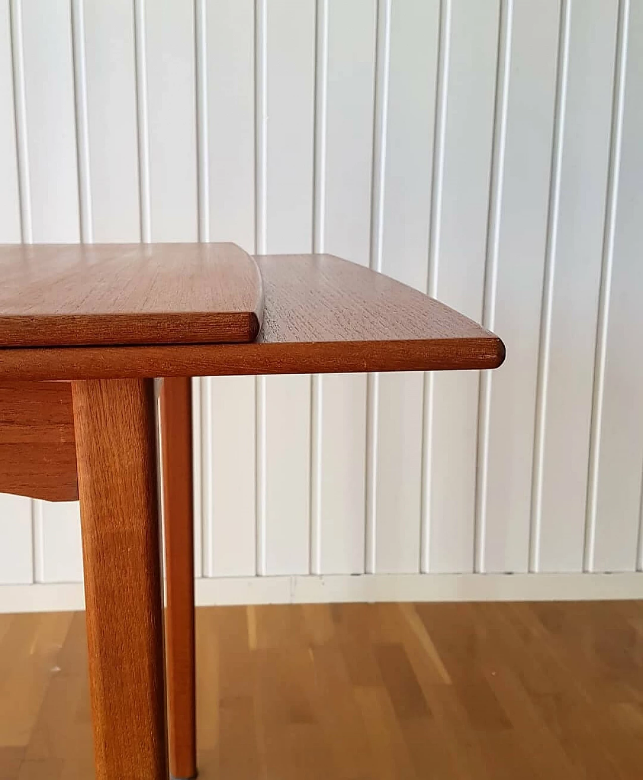 Danish teak extensible table, 60s 1379915