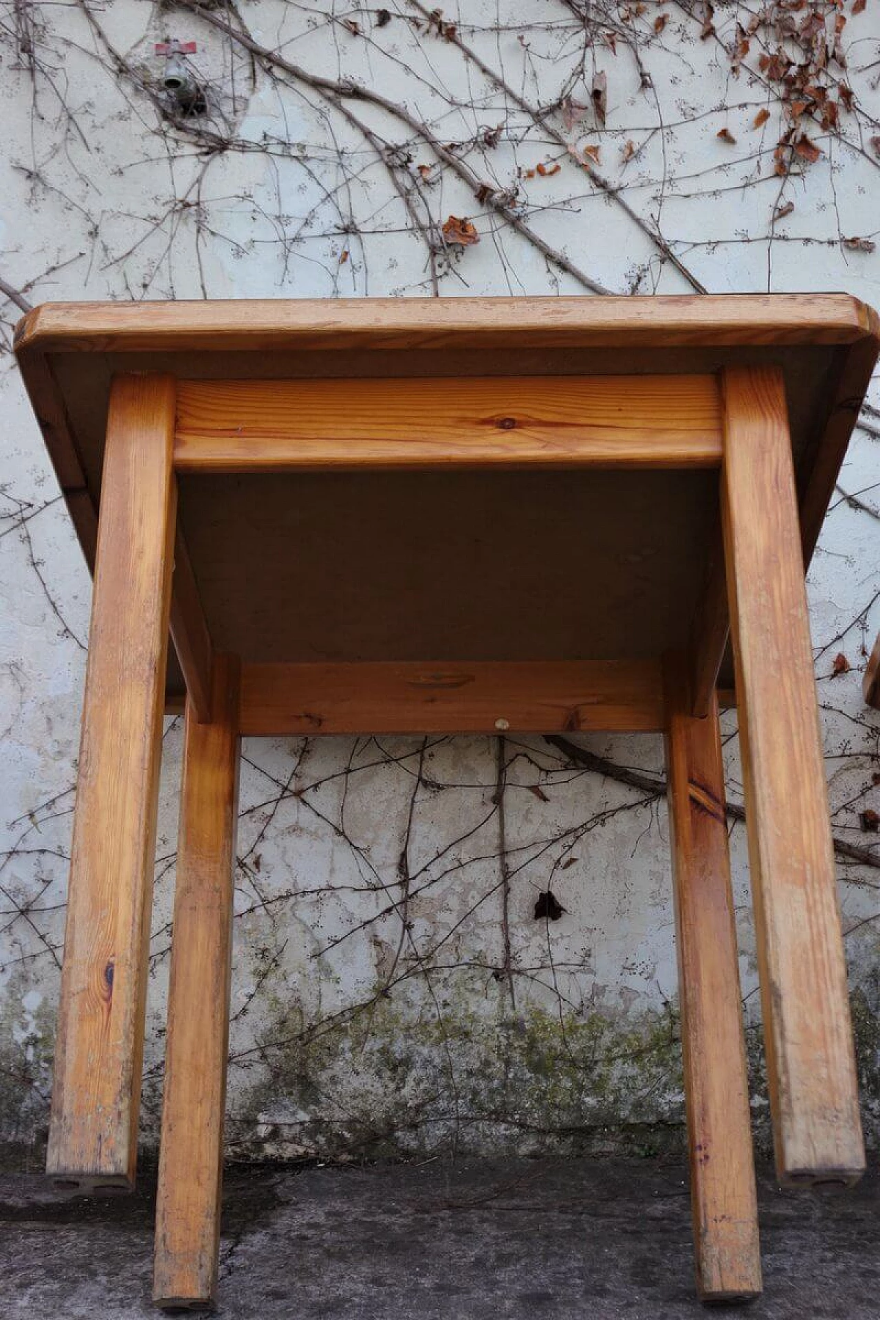 3 wooden card tables with green laminate top, 1950s 1380112