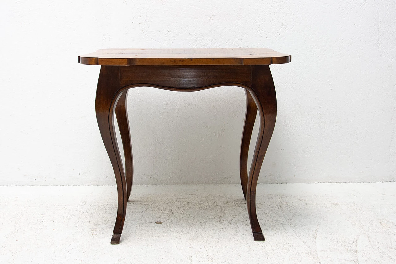 Tavolino intarsiato neobarocco Austriaco, fine '800 1380130