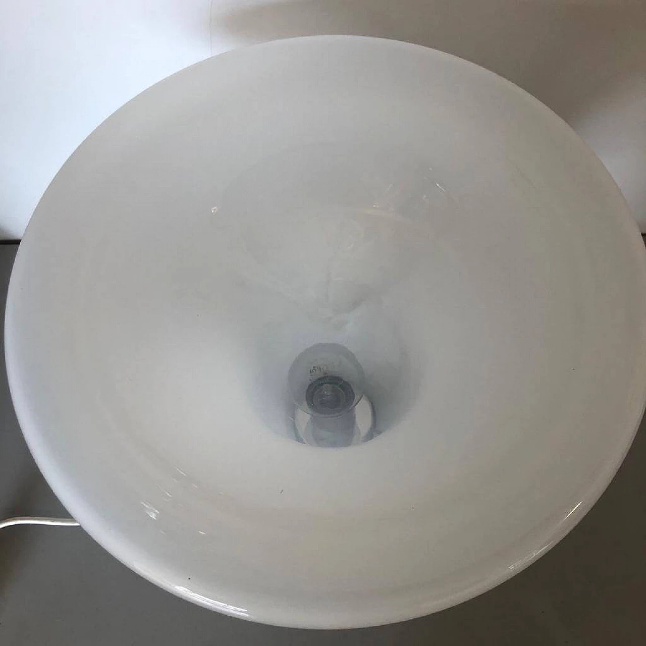 Lampada da tavolo in vetro Comare di Vistosi, anni '60 1380191