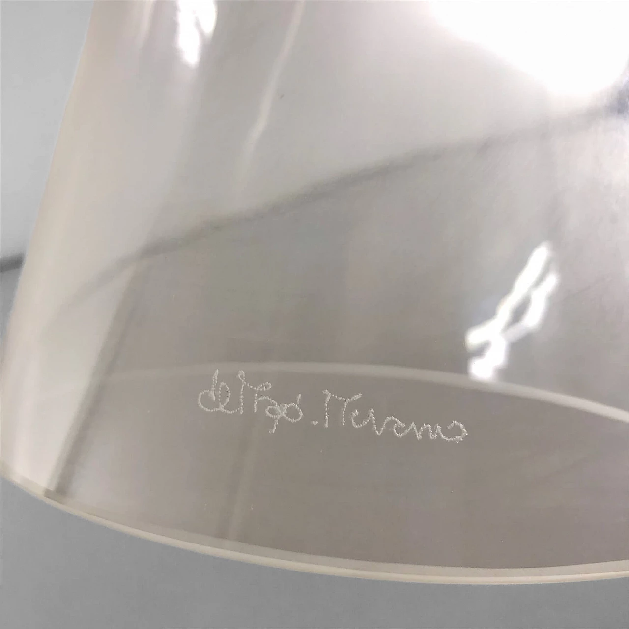 Eco table lamp in Murano glass by De Majo, 1970s 1380204