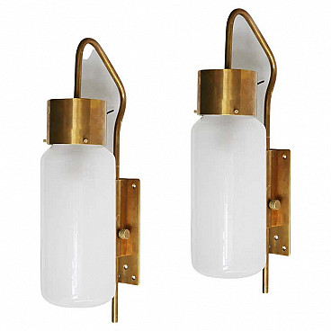 Pair of wall sconces by Luigi Caccia Dominioni for Azucena, 1950s