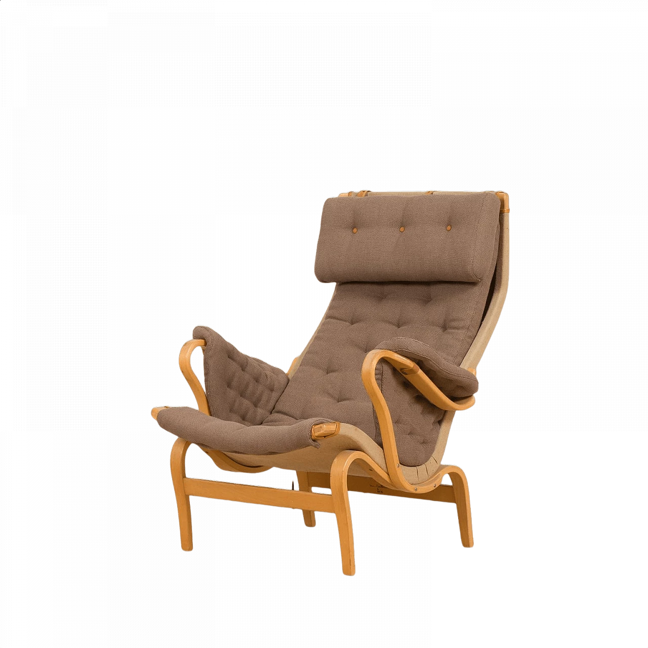 Lounge chair Pernilla di Bruno Mathsson per Dux, anni '60 1380705