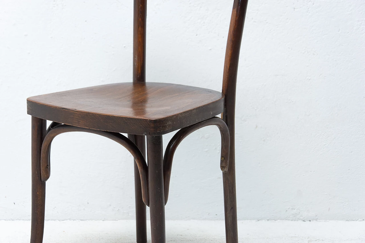 Sedia da bistrot in noce di Thonet, anni '20 1380733