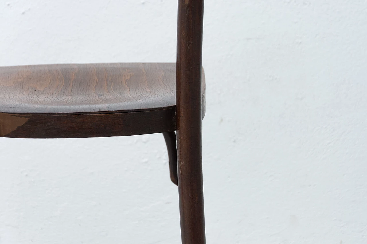 Sedia da bistrot in noce di Thonet, anni '20 1380738