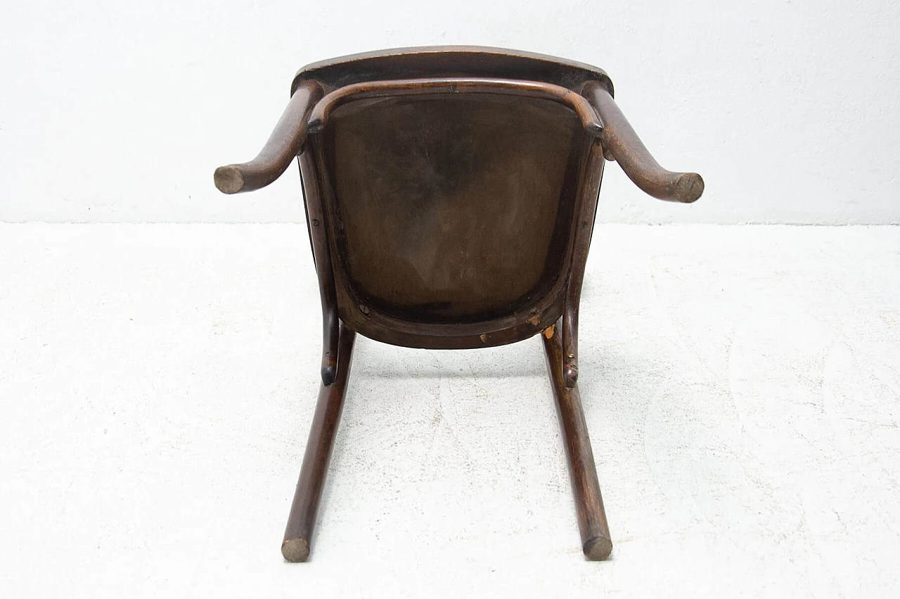 Sedia da bistrot in noce di Thonet, anni '20 1380739