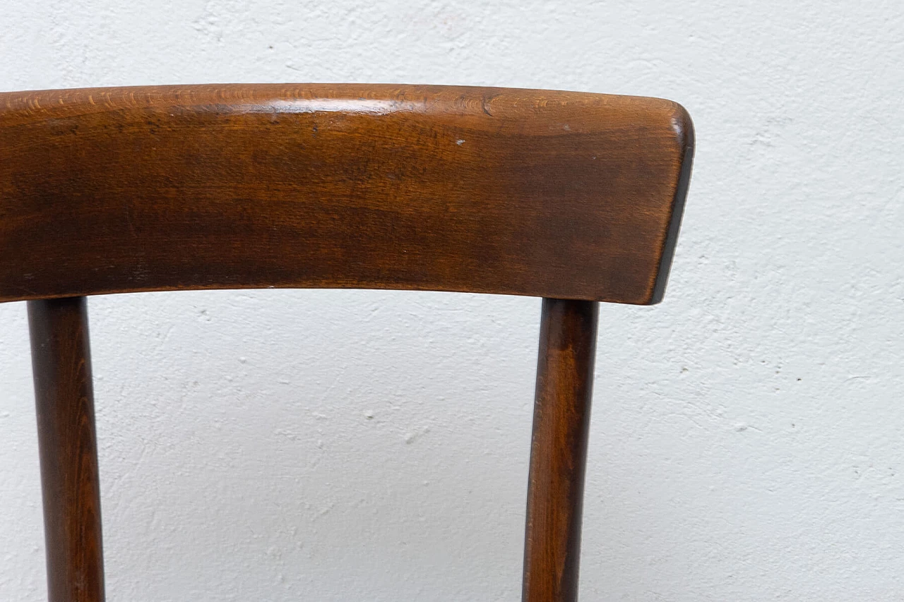 Sedia da bistrot in noce di Thonet, anni '20 1380743