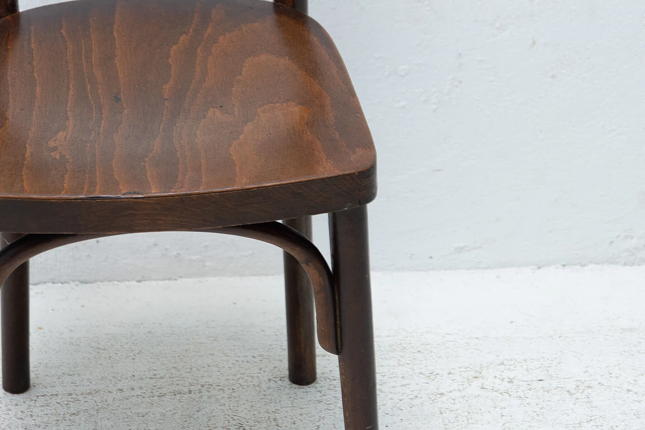 Sedia da bistrot in noce di Thonet, anni '20 1380744