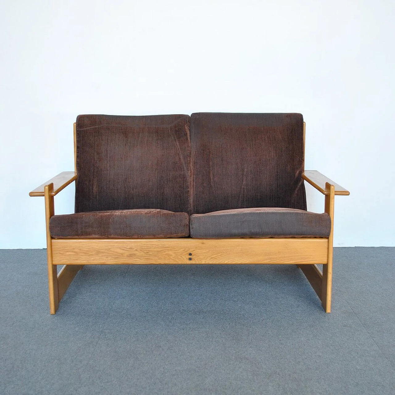 Two-seater sofa by Tobia & Afra Scarpa for Molteni, 1970s 1380948
