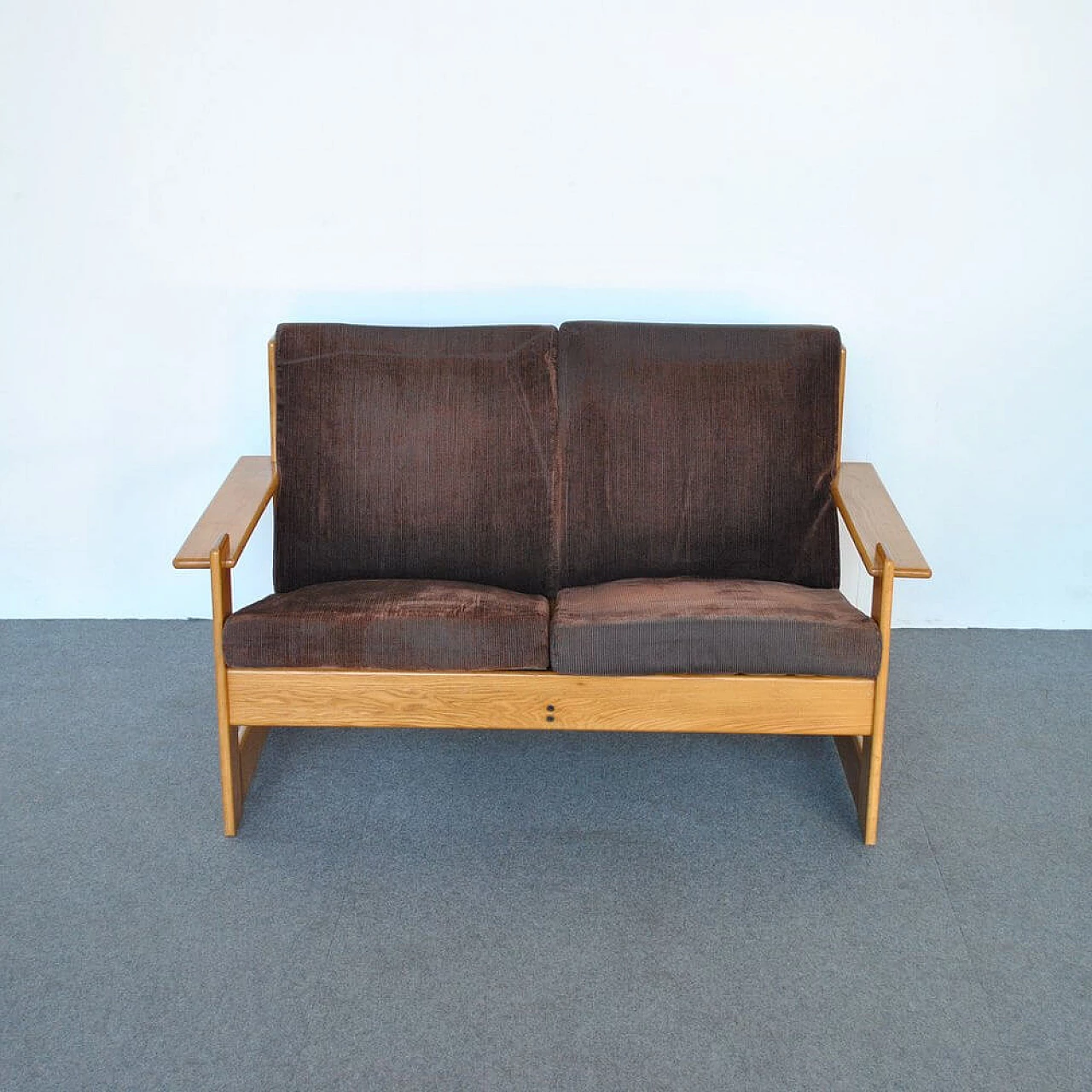 Two-seater sofa by Tobia & Afra Scarpa for Molteni, 1970s 1380953