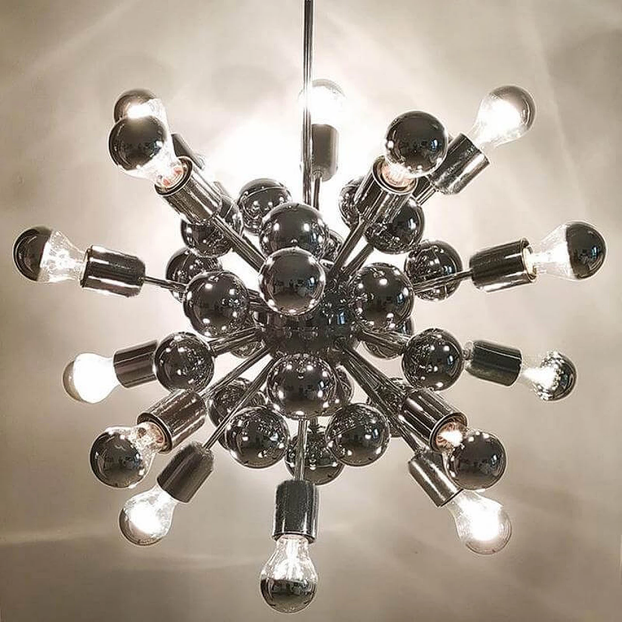Sputnik chandelier by Goffredo Reggiani, 1970s 1381457