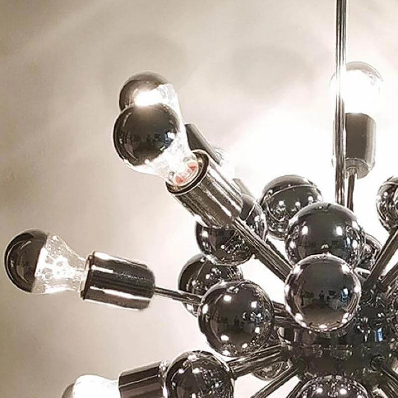Sputnik chandelier by Goffredo Reggiani, 1970s 1381458