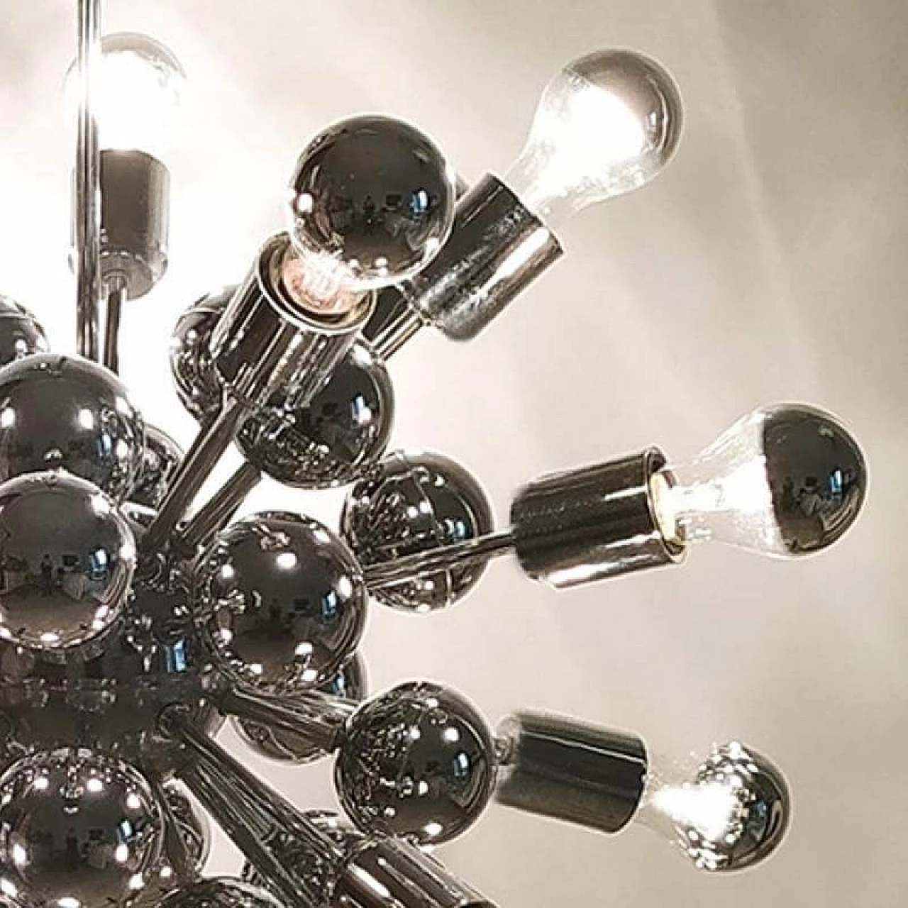Sputnik chandelier by Goffredo Reggiani, 1970s 1381459